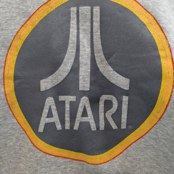 Atari 2022 Hoodie Sweater Printed Medium Grey - Picture 3 of 10